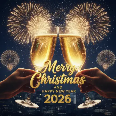 Merry Christmas And Happy New Year 2026 - Free Merry Christmas And Happy New Year 2026 Download