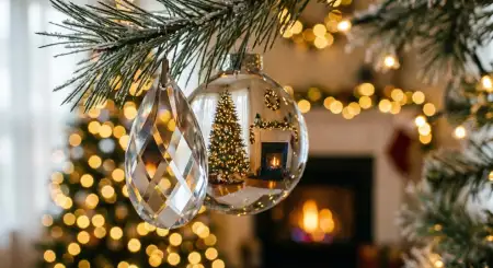 Merry Christmas Background With Winter Forest Silhouette - Free Merry Christmas Background Download