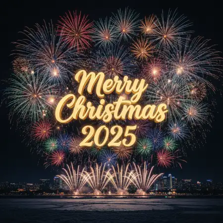 Merry Christmas Greetings 2025 Banner Design - Free Merry Christmas Greetings 2025 Download