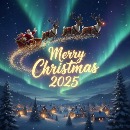 Merry Christmas Greetings 2025 For Whatsapp - Free Merry Christmas Greetings 2025 Download