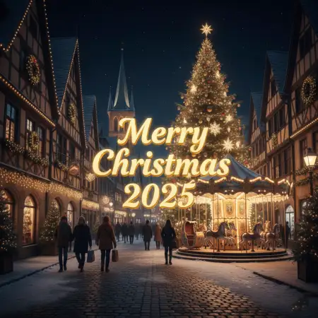 Merry Christmas Greetings 2025 Winter Season Wishes - Free Merry Christmas Greetings 2025 Download