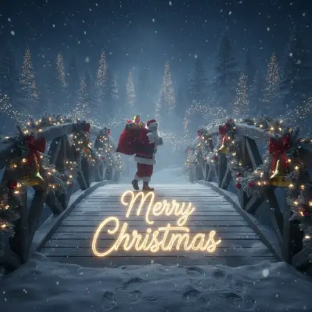 Free Merry Christmas Instagram Post Template Free Image Download