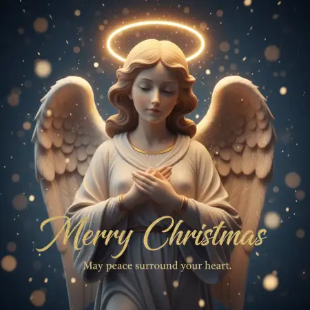 Free Merry Christmas Wishes For 25 December Background Download