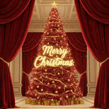 Free Merry Christmas Wishes For Boyfriend Background Download