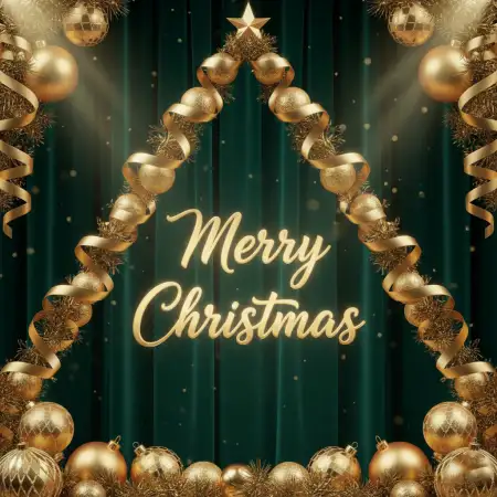 Free Merry Christmas Wishes For Email Background Download