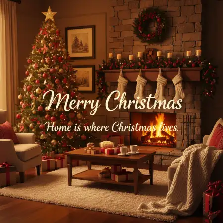 Free Merry Christmas Wishes For Girlfriend And Boyfriend Background Download