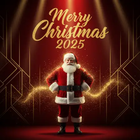 Free Merry Christmas Wishes Status 2025 Background Download