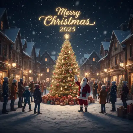 Free Merry Christmas Wishes For Parents 2025 Background Download