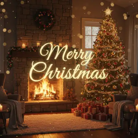 Free Merry Christmas Wishes For Posters Background Download