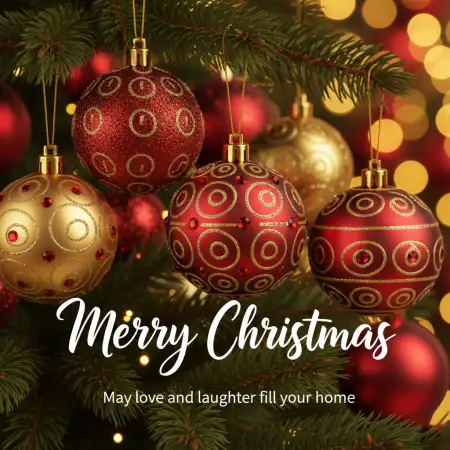 Free Merry Christmas Wishes Heart Touching Lines Background Download