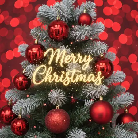 Free Merry Christmas Wishes In Hindi Background Download
