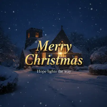 Free Merry Christmas Wishes Positive Vibes Quotes Background Download