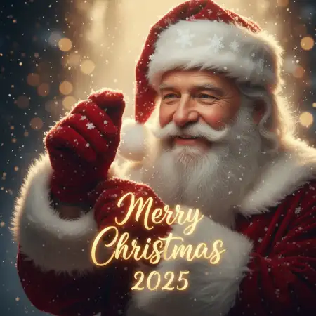 Free Merry Christmas Wishes Poster Text 2025 Background Download