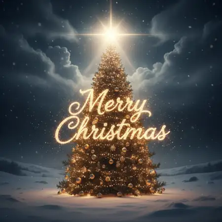 Merry Christmas Wishes Text For Greeting Card Message - Free Card Download