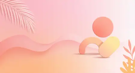 Free Minimal Summer Background With Soft Pastel Gradients Background Image Download