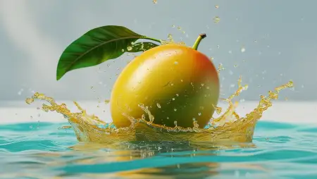 Minimalist Mango Background For Flyer - Free Mango Background Download