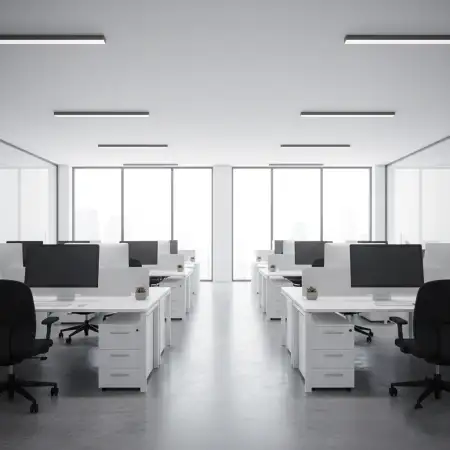Free Minimalist Office Interior Design Background With Clean Copy Space Background Download
