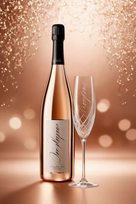 Modern Champagne Background For Digital Ads - Free Background Download