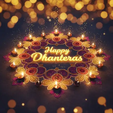 Modern Happy Dhanteras Wishes For Corporate - Free Happy Dhanteras Download