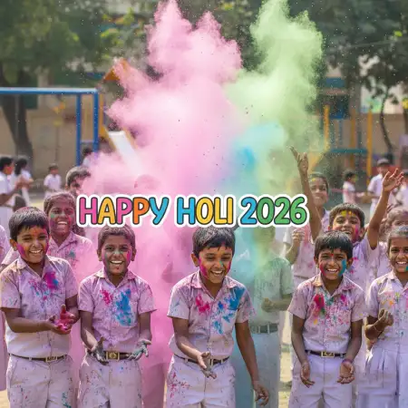 Modern Happy Holi Greeting Card 2026 2 - Free Happy Holi Greeting Card 2026 Download