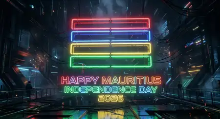 Modern Mauritius Independence Day 2026 Banner Template - Free Happy Mauritius Independence Day 2026 Download