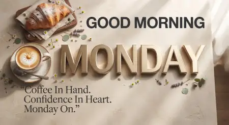 monday good morning with quotes - Monday Good Morning
