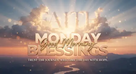 monday morning faith and blessings