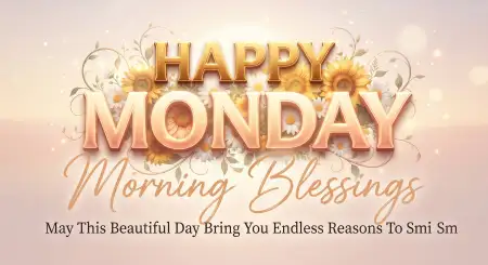 monday morning god bless you