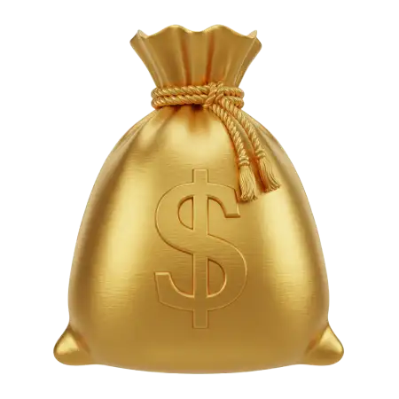 Free Money Bag Png For Investment Website Design PNG Image Download
