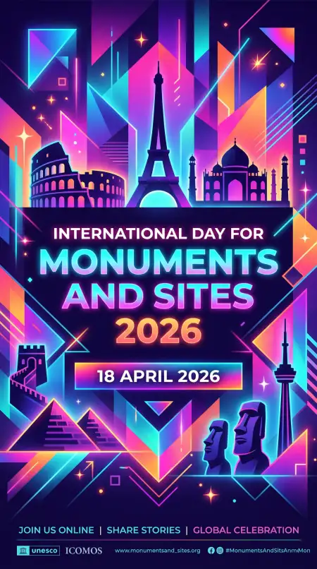 Free Monuments Day Speech For Students Background Image Download