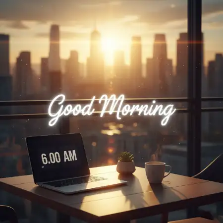 Free Morning Blessings Quotes For Success And Wealth Background Download