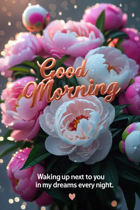 Morning Love Quotes With Flowers Images - Free Good Morning Image Download