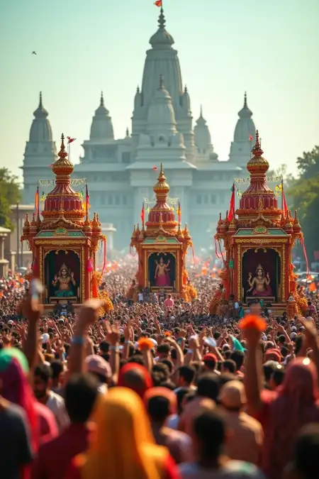 Mythological Significance Behind Rath Yatra - Free Jagannath Rath Yatra Background Download