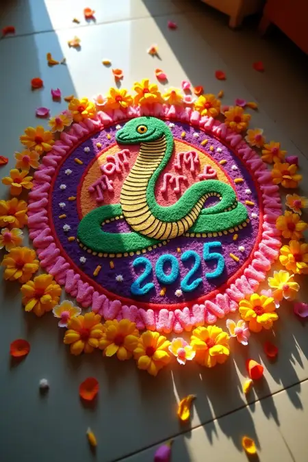 Nag Panchami 2025 Poster Design Template - Free Happy Nag Panchami Download