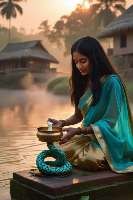 Nag Panchami 2025 Puja Image Hd - Free Happy Nag Panchami Download