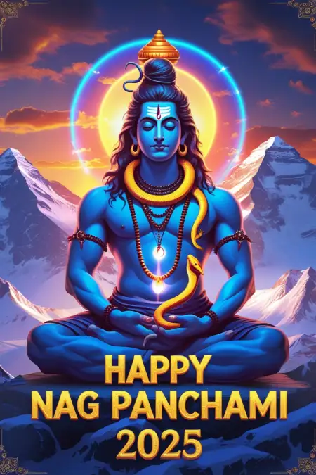 Nag Panchami 2025 Whatsapp Status Photo - Free Happy Nag Panchami Download