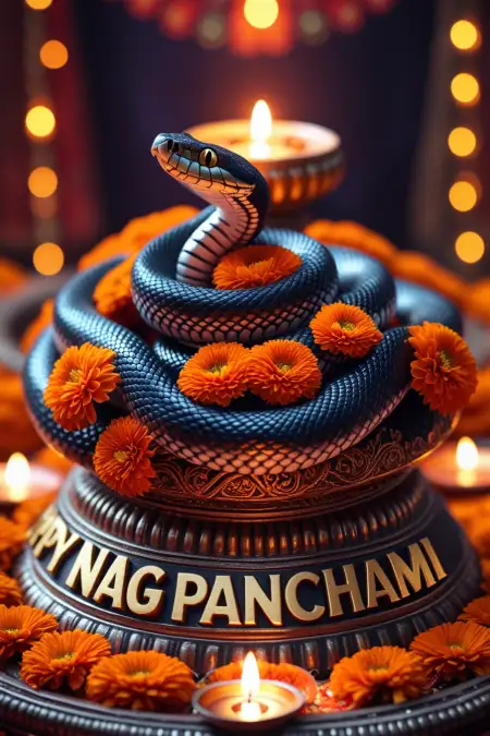 Nag Panchami Image For Children Educational Use - Free Happy Nag Panchami Download