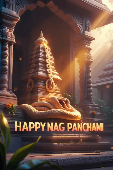 Nag Panchami Instagram Story Template - Free Happy Nag Panchami Download