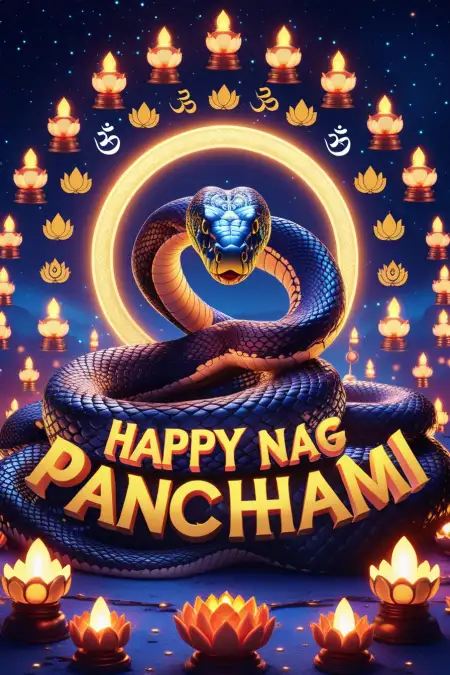 Nag Panchami Ki Hardik Shubhkamnaye - Free Happy Nag Panchami Download