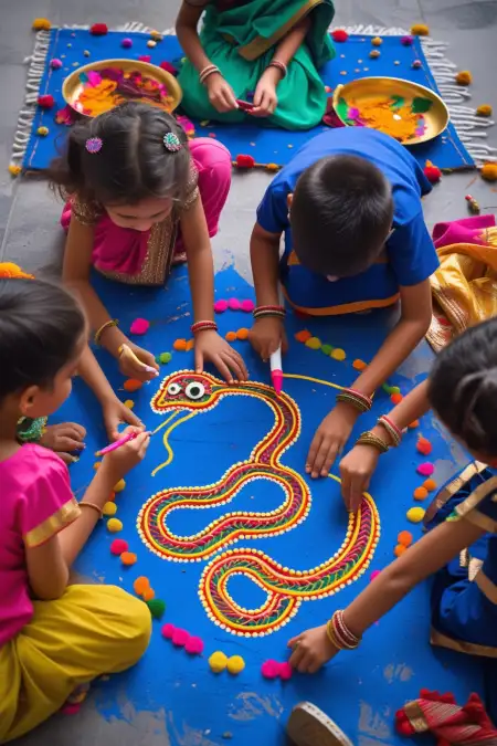 Nag Panchami Marathi Wishes And Greetings - Free Happy Nag Panchami Download