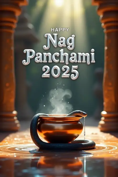 Nag Panchami Png Poster Design - Free Happy Nag Panchami Download