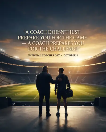 national coaches day poster 2026 - National Coaches Day 2026