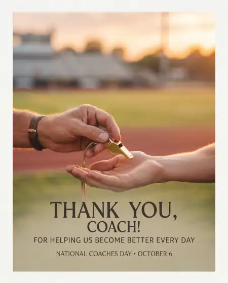 national coaches day text png 2026 - National Coaches Day 2026