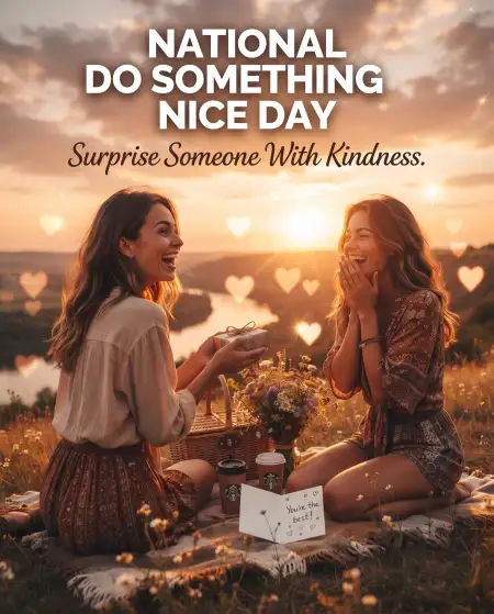 national do something nice day choose kindness - National Do Something Nice Day Kindness Poster