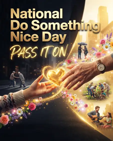 national do something nice day facebook post 2026 design - National Do Something Nice Day 2026