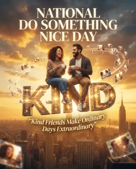 national do something nice day ideas for friends