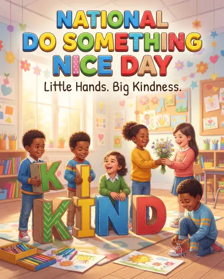 national do something nice day ideas for kids