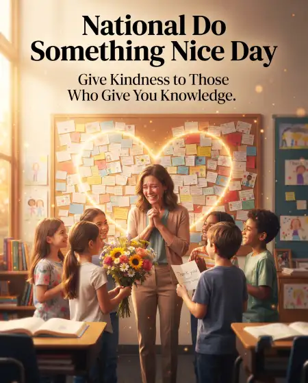 national do something nice day ideas for teachers