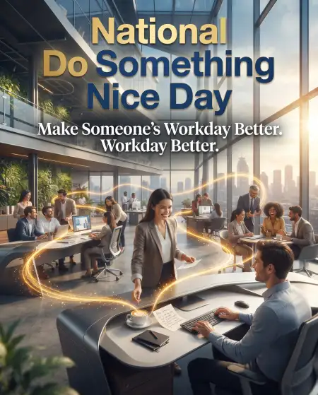 national do something nice day ideas for workplace