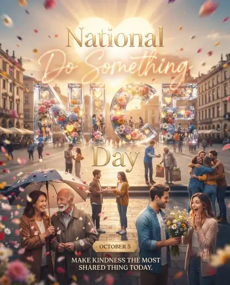 national do something nice day instagram post 2026 design - National Do Something Nice Day 2026